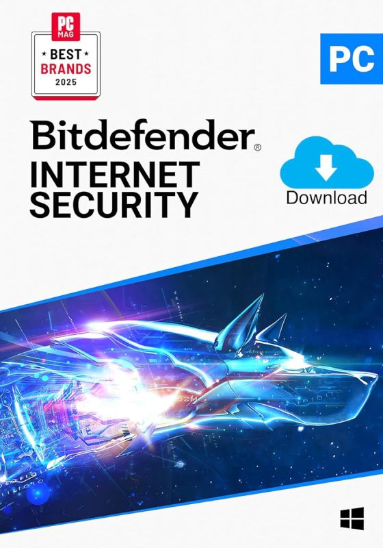 Bitdefender Internet Security - 5 Devices - 1 Year PC