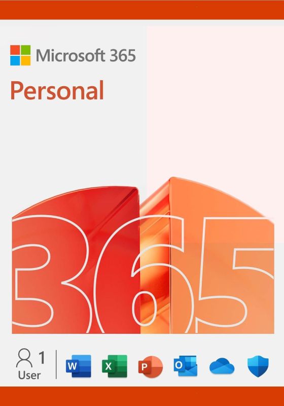 Microsoft Office 365 Personal - 5 Urządzenies - 1 Użytkownik - 1 Rok PC, Mac, iOS, Android