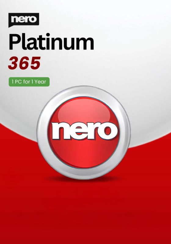 Nero Platinum 365 - 1 Device - 1 Year PC