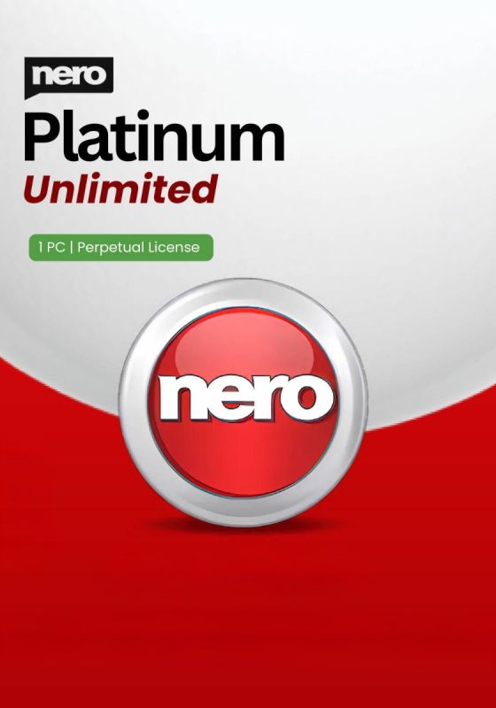 Nero Platinum Unlimited - 1 Device - Perpetual PC