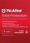 McAfee Total Protection 2026 Antivirus - 1 Device - 1 Year