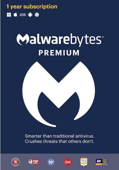 Malwarebytes Premium 2025 - 3 Devices - 1 Year