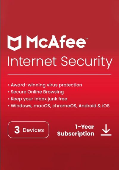 McAfee Internet Security 2023 Antivirus PC, Mac, iOS, Android