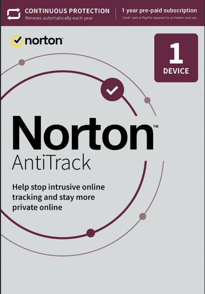 Norton AntiTrack 2023 PC, Mac, iOS