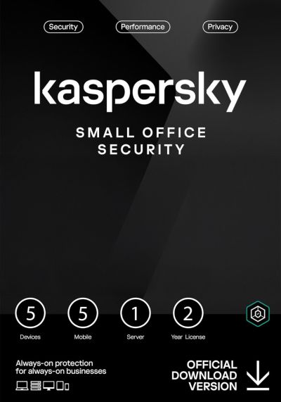 Kaspersky Small Office Security 2026 - 5 Dispozitivs - 5 Utilizators - 2 Ans